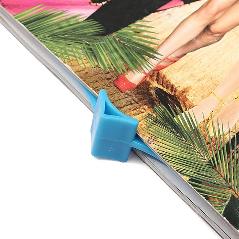 5-piece Thumb Book Page Holder and Bookmark